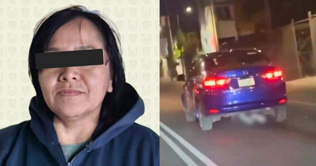 Detienen en Oaxaca a conductora que arrastró y mató a motociclista