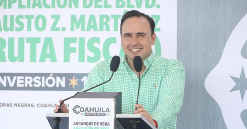 Arrancan grandes obras en Coahuila por 3 mil MDP