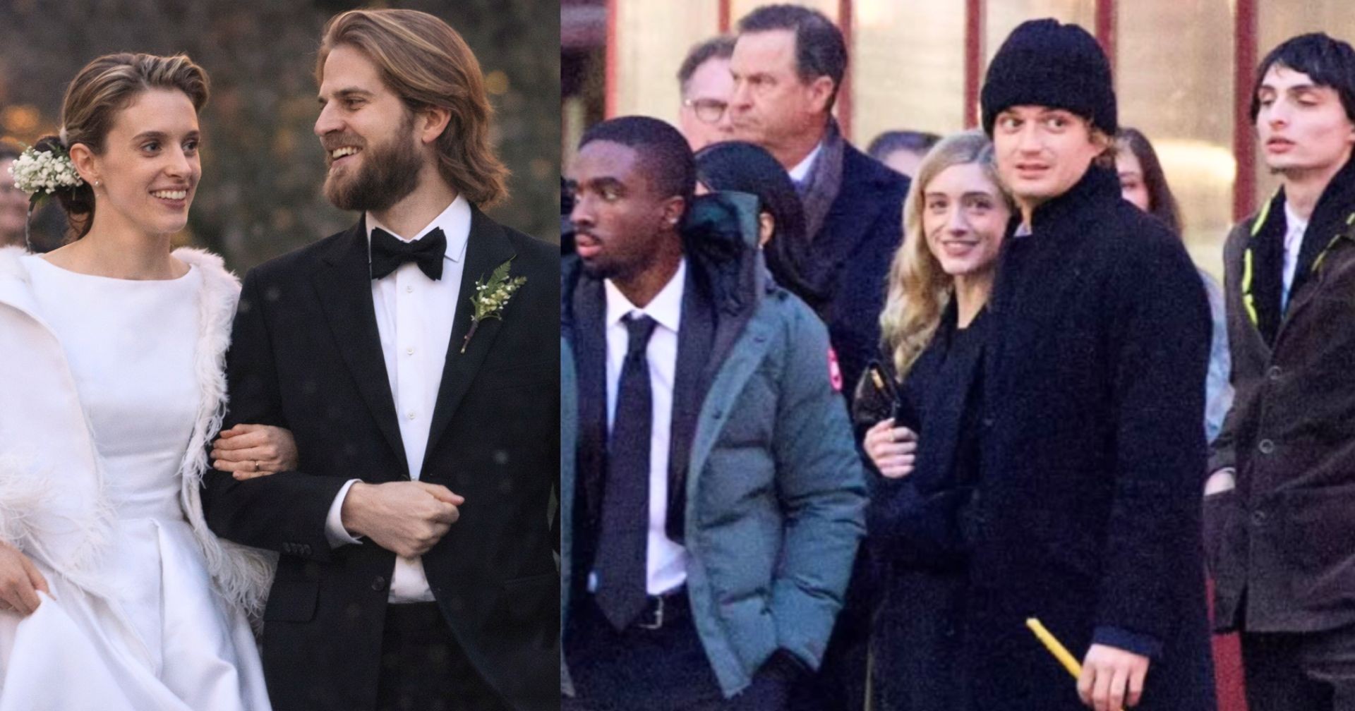 Maya Hawke celebra su boda con Christian Lee Hutson acompañada del elenco de 'Stranger Things'
