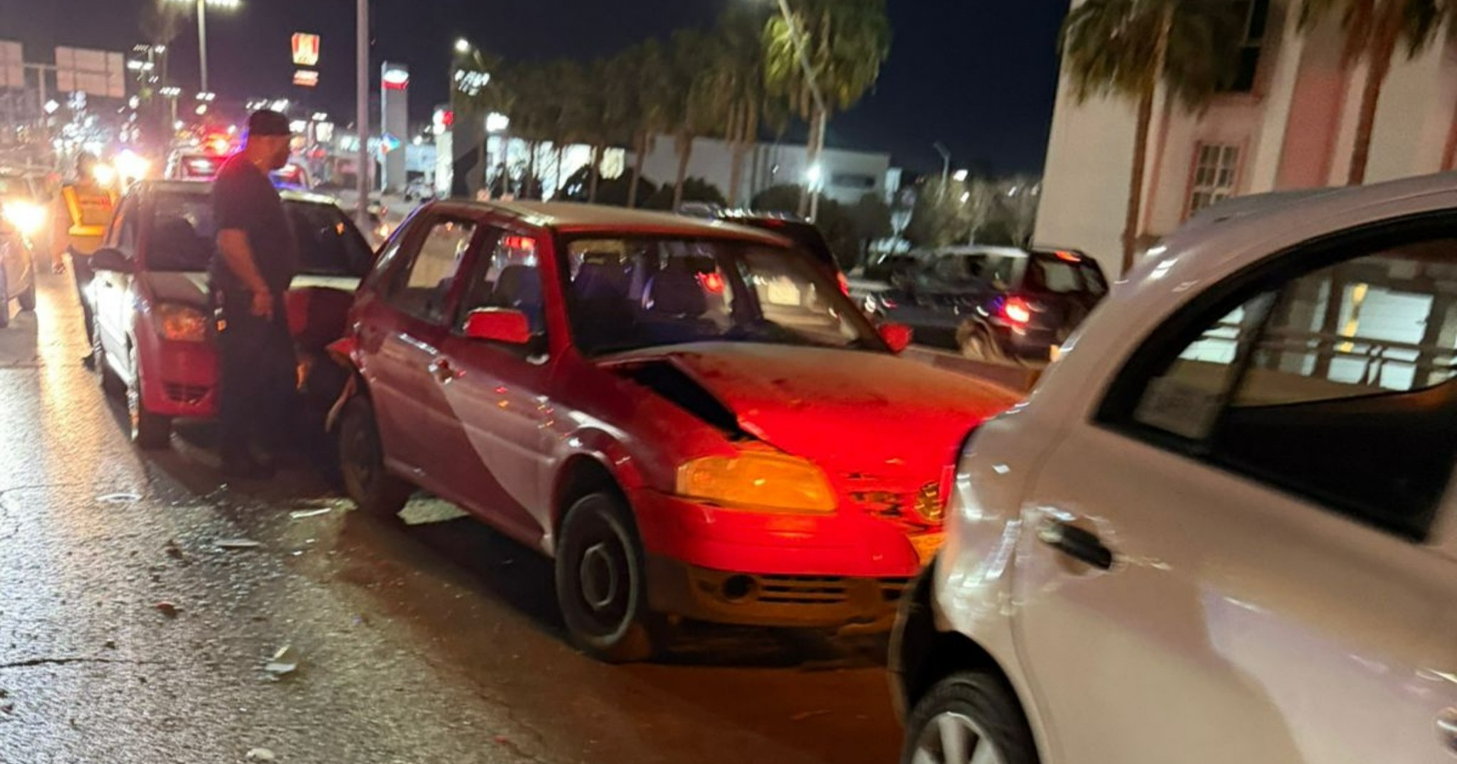 Carambola en el puente Harold R. Pape deja 3 lesionados