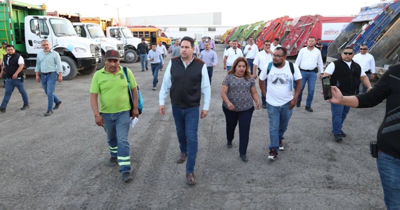 Este año se adicionan ocho camiones de recolección de basura en Saltillo