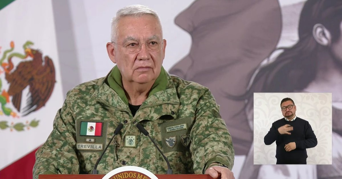 Secretario de la Defensa se quiebra al dar el pésame a las familias de militares caídos en operativo contra “El Mencho”