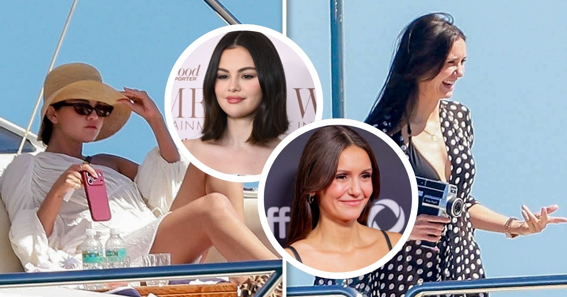 Selena Gómez y Nina Dobrev visitan Costa Cabos, México