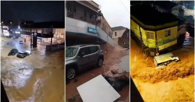 Lluvias torrenciales dejan al menos 20 muertos y cientos de evacuados en Minas Gerais, Brasil