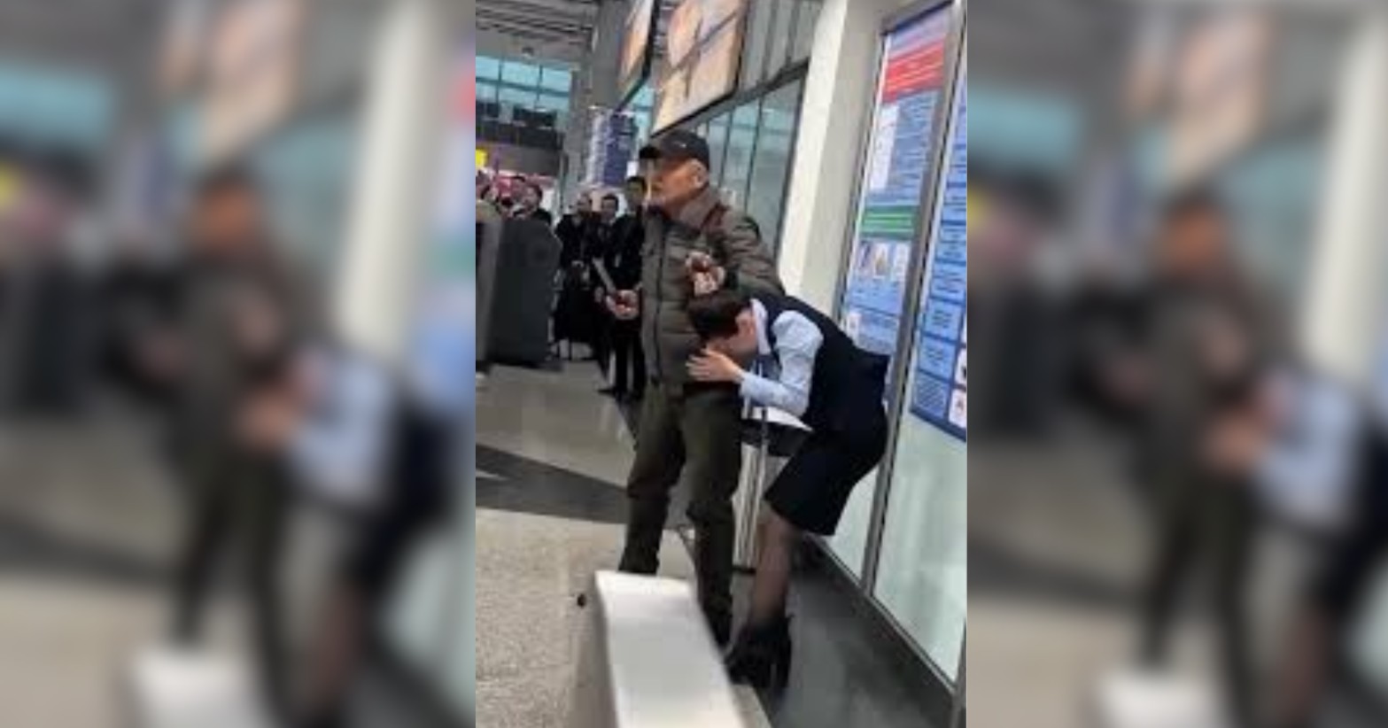Hombre amenaza con explosivos y toma rehén en aeropuerto de Almaty