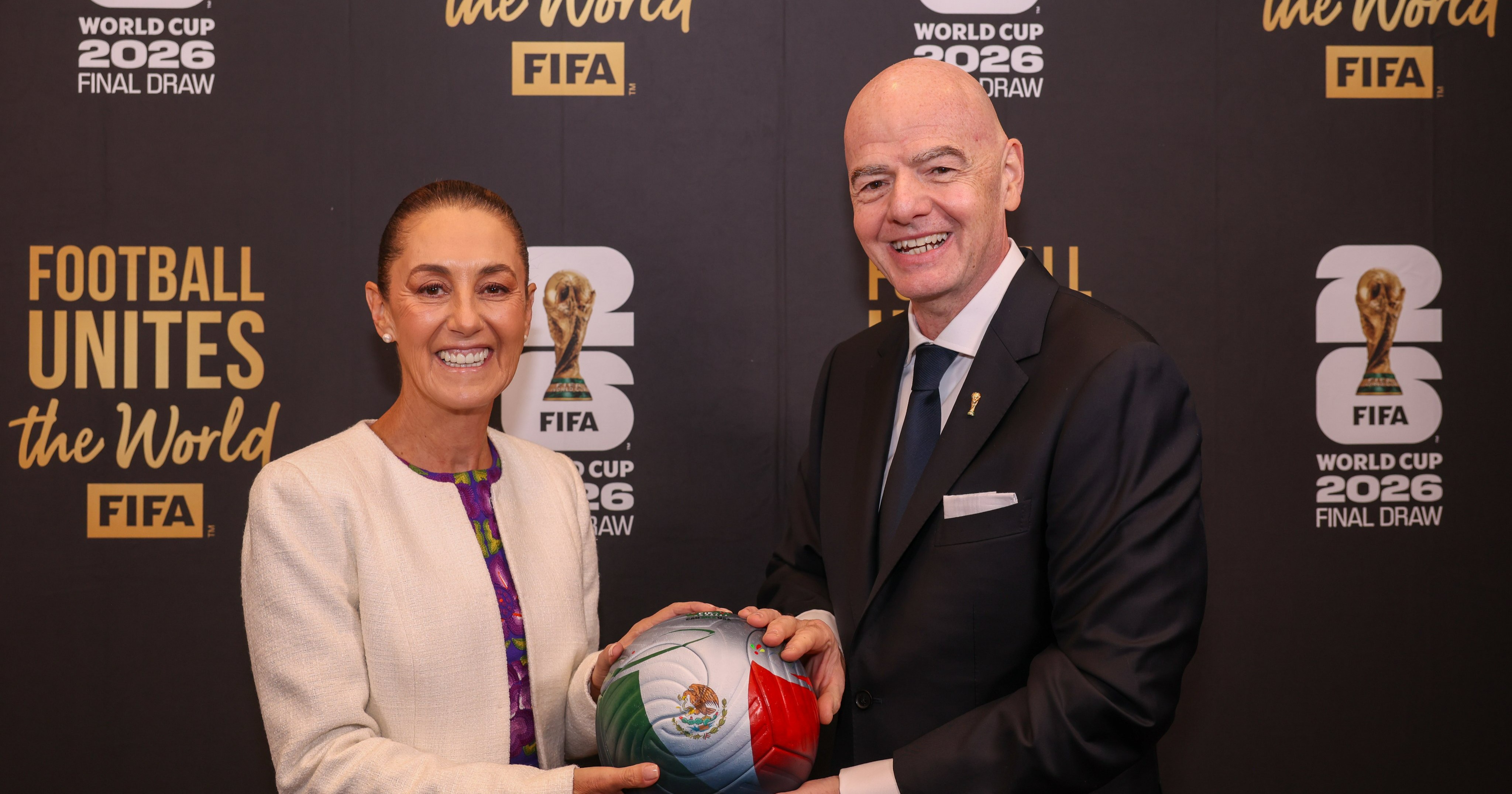 Presidenta Sheinbaum agradece respaldo de FIFA para el Mundial