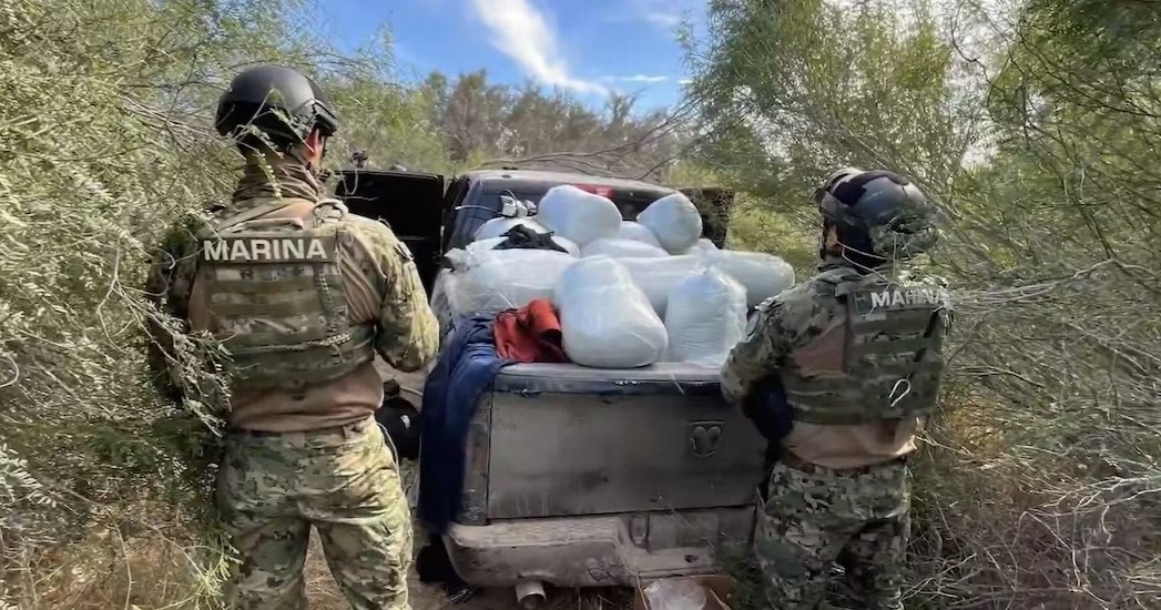 Marina asegura 10 toneladas de cocaína en solo dos meses