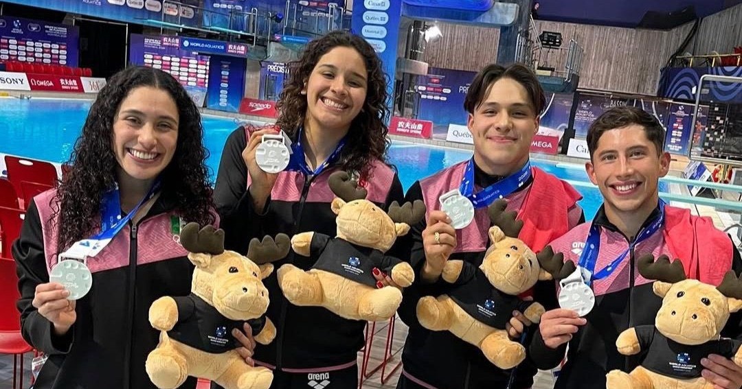 México recupera la sede del Mundial de Clavados y gana la plata en Montreal