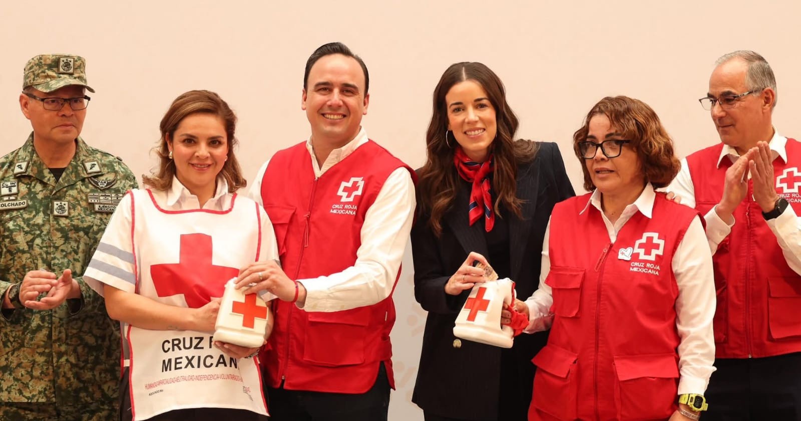 Arrancamos en Coahuila la colecta anual de la Cruz Roja