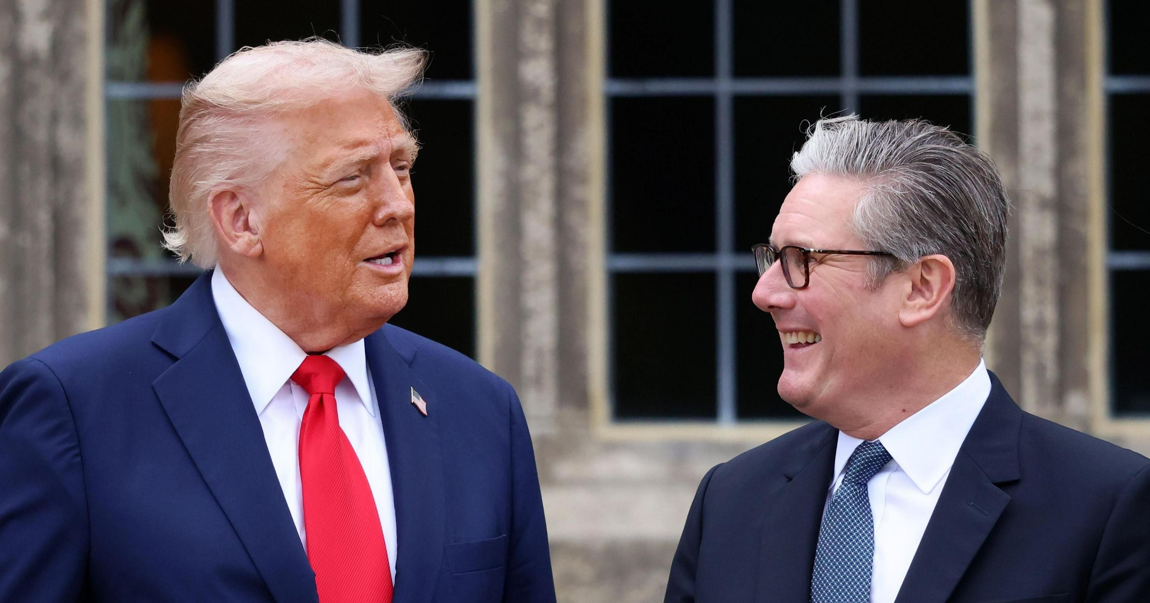 Donald Trump indica que la relación de EU con el Reino Unido no es lo que solía ser