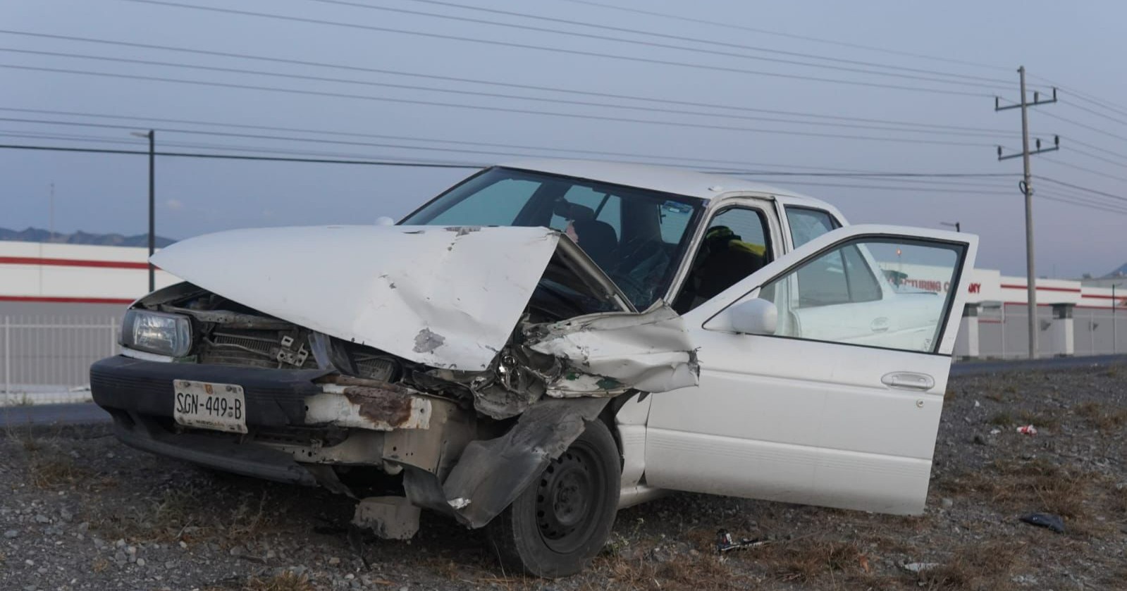 Choque por alcance en el libramiento Óscar Flores Tapia