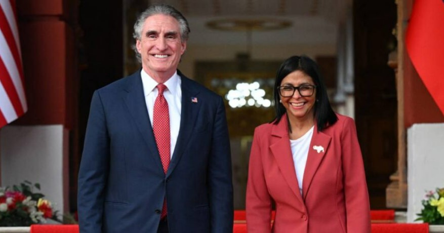 Delcy Rodríguez agradece disposición de Trump