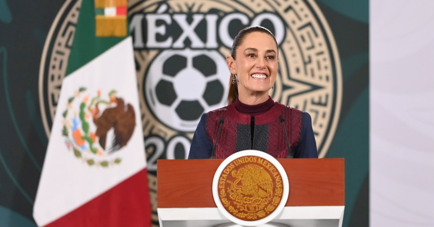 Presidenta Sheinbaum rifa su lugar en la inauguración del Mundial 2026