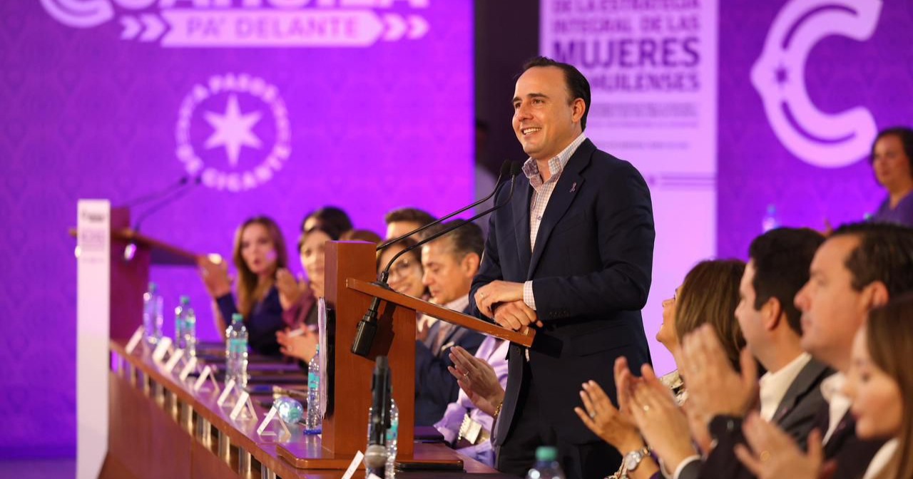 En Coahuila trabajamos todos lo días por el bien de las mujeres: Manolo