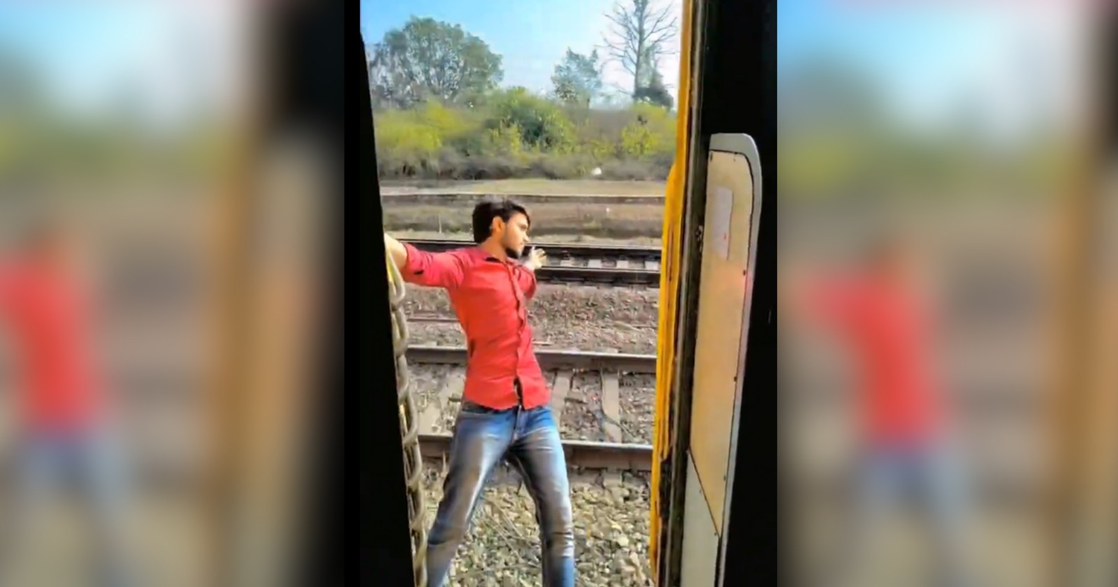 Imprudencia de influencer a bordo de un tren se vuelve tragedia