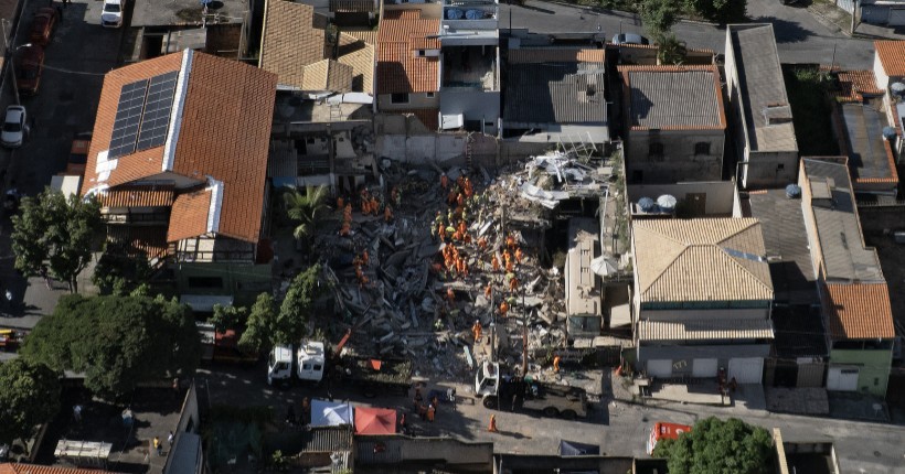   Derrumbe en asilo de Brasil deja 12 muertos