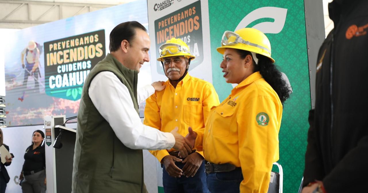 Arrancan en Coahuila gran operativo para la prevención y combate a incendios forestales