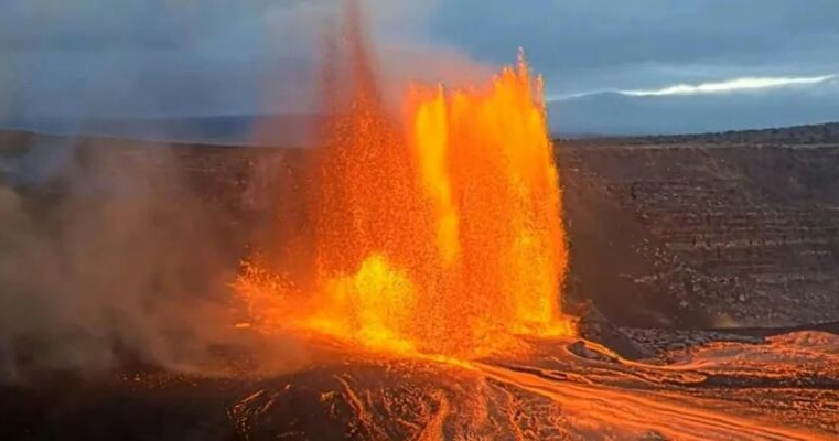 Fuentes de lava de hasta 300 metros obligan a cierres en Hawái