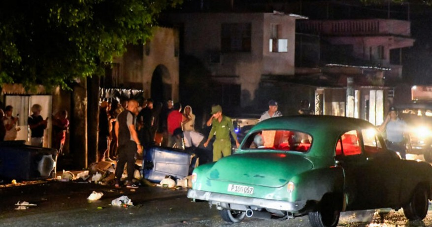  Continúan manifestaciones en Cuba por falta de electricidad en el país
