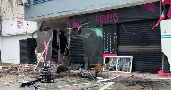 Ataque con explosivo en discoteca deja cuatro personas lesionadas