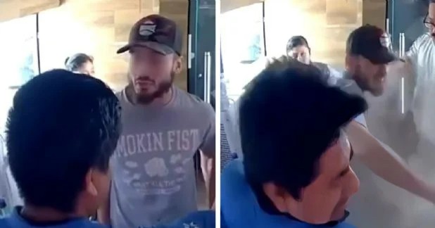 Hombre agrede a golpes a guardia de seguridad de un fraccionamiento