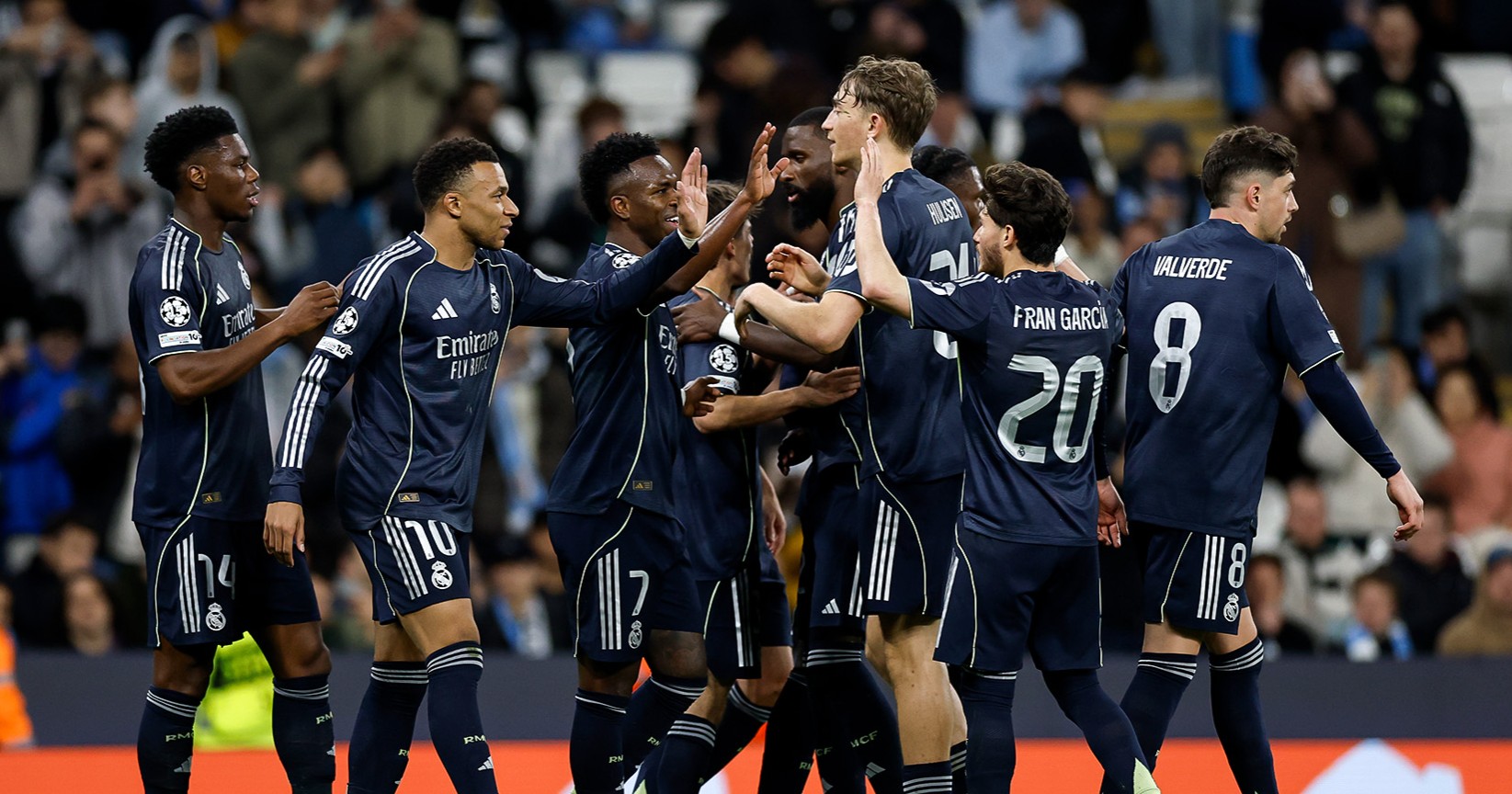 ¡Goleada global!; Real Madrid vence al Manchester City y avanza a los Cuartos de Final 