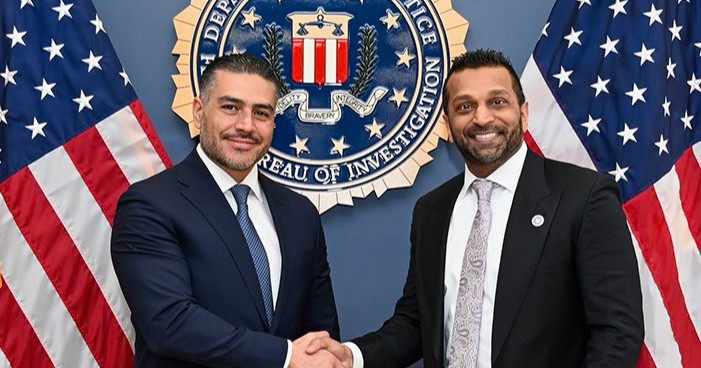 Harfuch se reúne con director del FBI y refuerzan cooperación