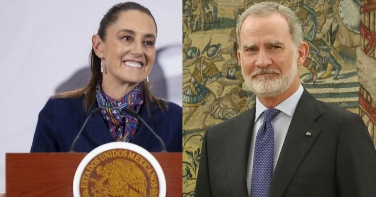 Presidenta Sheinbaum aclara que no envió invitación directa al rey Felipe VI para el Mundial 2026