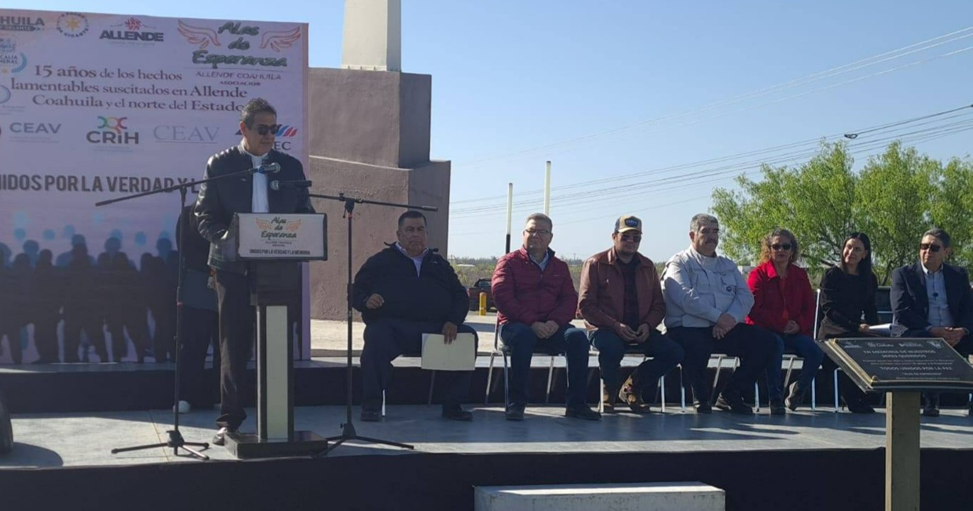 Conmemoran XV memorial por desaparecidos de Allende