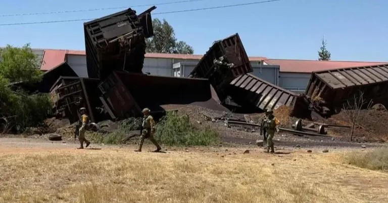 Un migrante fallecido y varios heridos tras descarrilamiento de tren en Aguascalientes