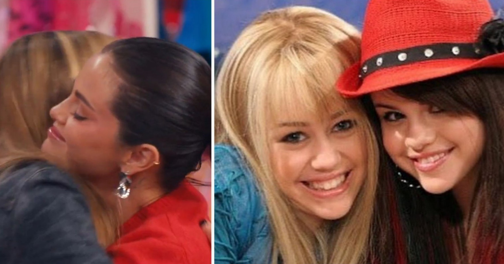 Miley Cyrus se reencuentra con Selena Gómez en aniversario de 'Hannah Montana'