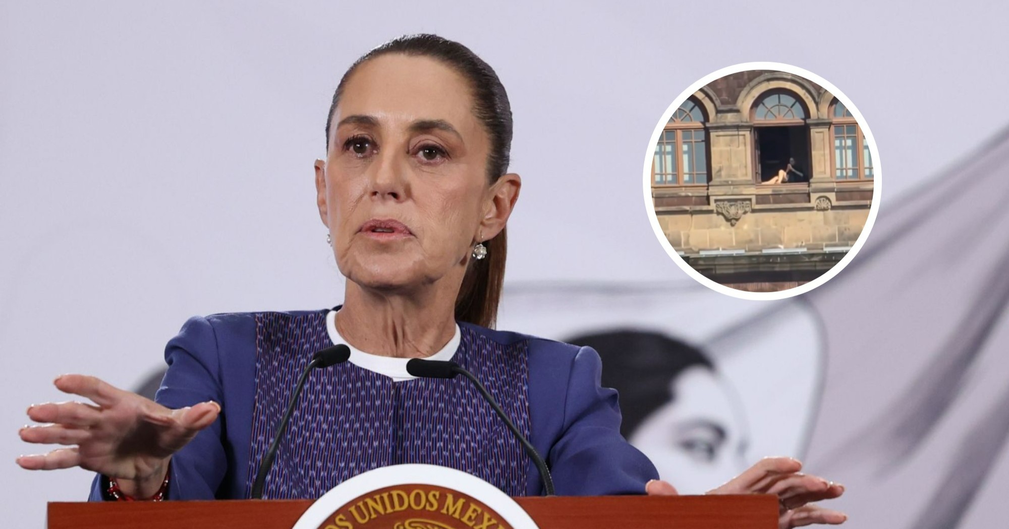 Sheinbaum aclara polémica en Palacio y sancionan a mujer por conducta  indebida