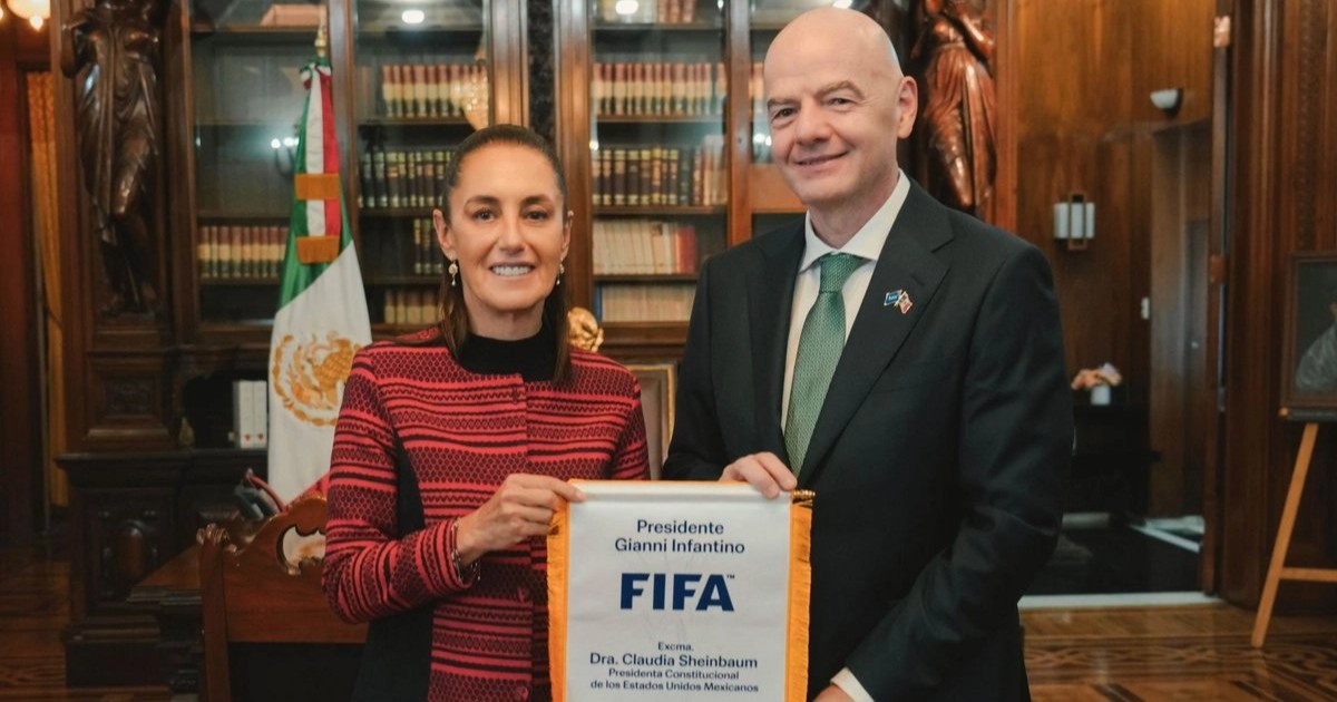 Claudia Sheinbaum promete inauguración histórica del Mundial tras reunión con la FIFA