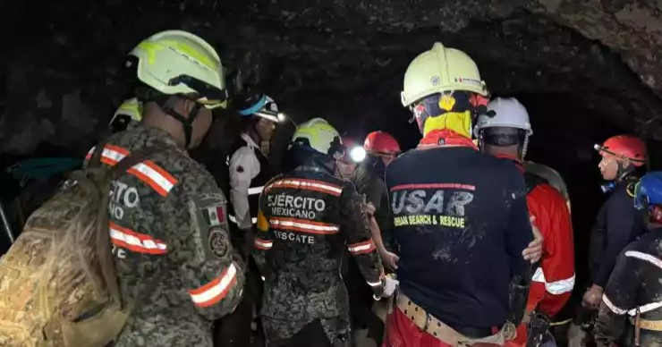 Localizan a tercer trabajador de la mina Santa Fe, en Sinaloa