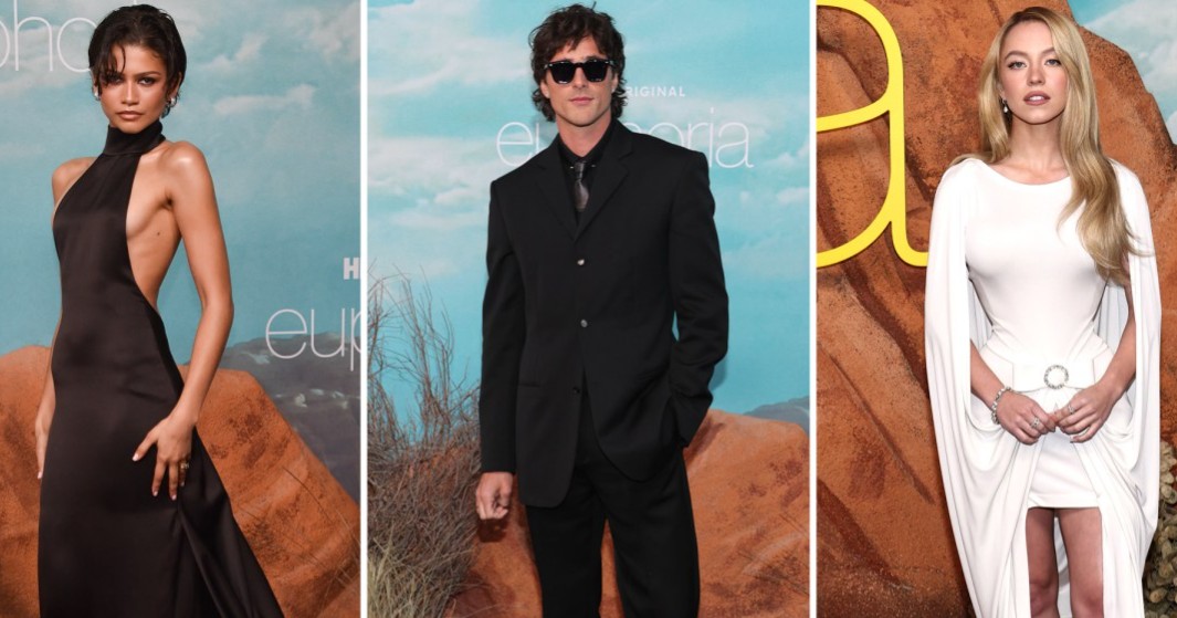 El elenco de 'Euphoria' en premiere en Los Ángeles