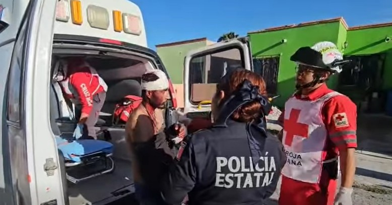 Hombre sufre violento ataque en la colonia Quintas del Valle