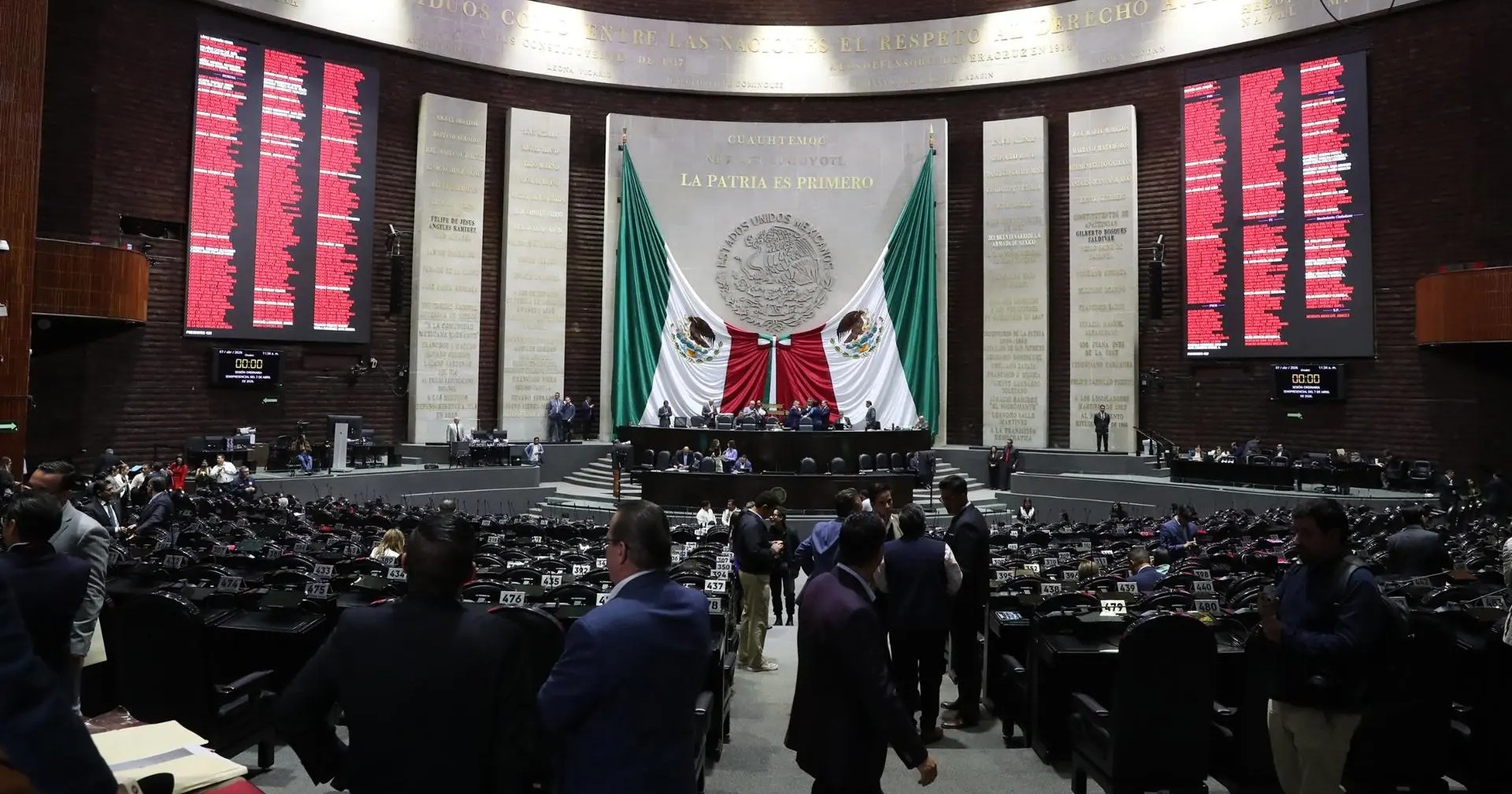 Diputados aprueban Plan B de la reforma electoral entre gritos y choques