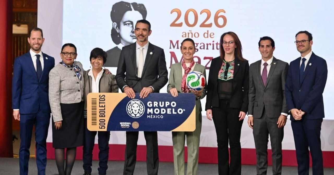 Grupo Modelo regalará 500 boletos para el Mundial 2026