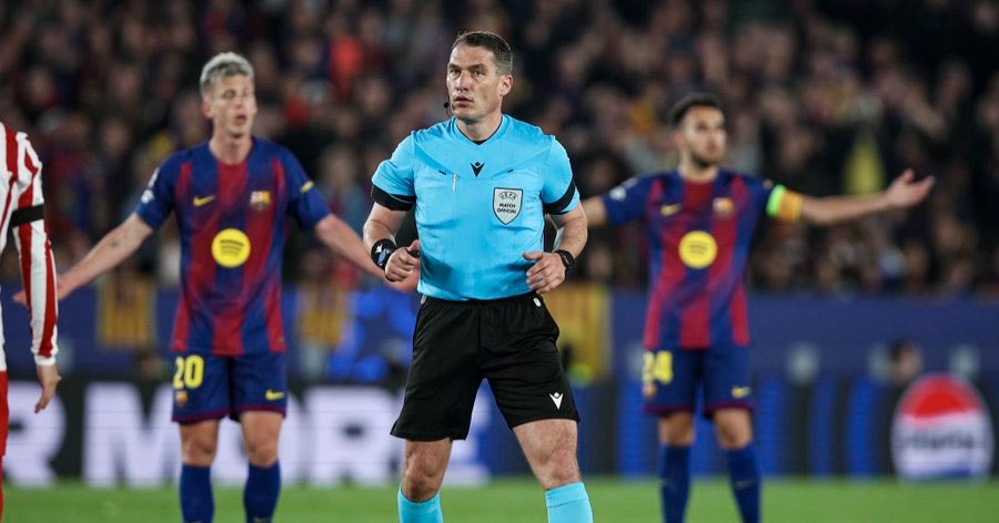 FC Barcelona presenta queja formal a la UEFA por el arbitraje en Champions League 