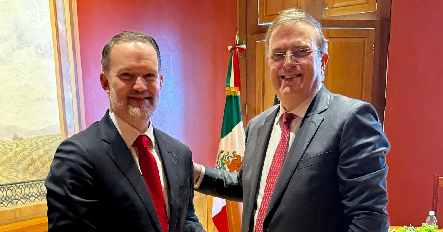  Marcelo Ebrad se reúne con Jamieson Greer para afinar detalles sobre el T-MEC