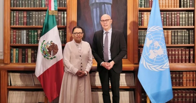 Gobernación y ONU abordan crisis de víctimas de violencia en México