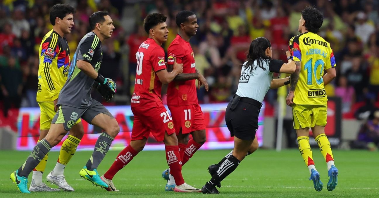 Confirman sanciones por la pelea en el partido América vs Toluca 