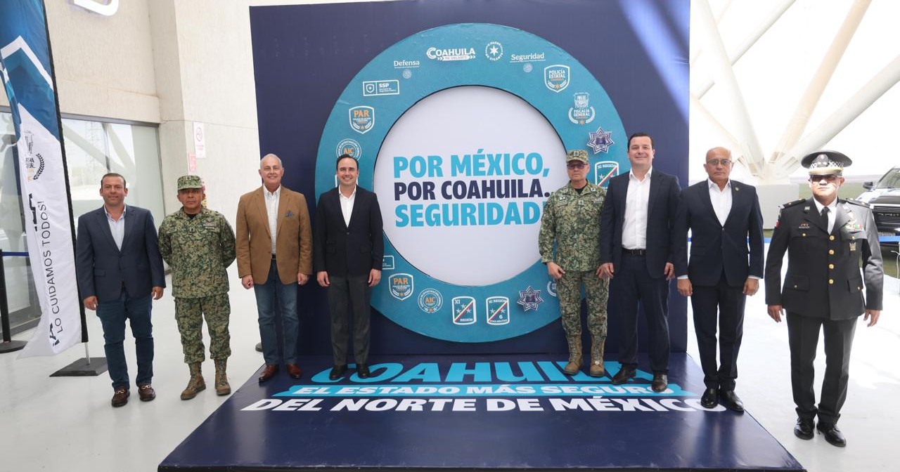 Coahuila se consolida como el estado más seguro de todo México: Manolo Jiménez