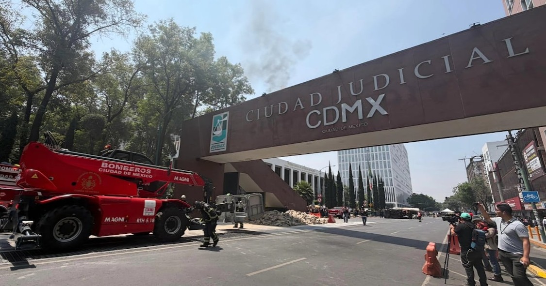 Equipo antibombas atiende amenaza de explosivos en Ciudad Judicial de la CDMX
