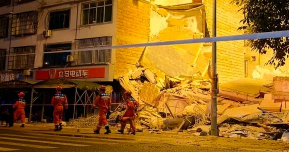 Sismo de magnitud 5.2 en el sur de China deja dos muertos y más de 7 mil evacuados