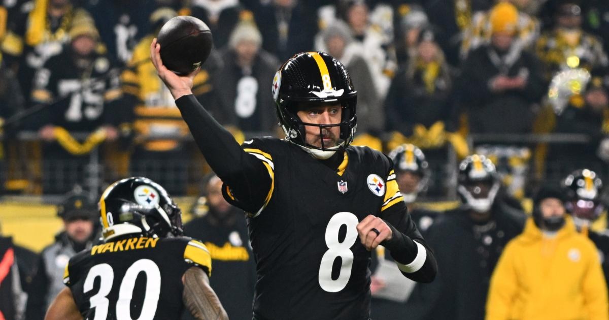 Aaron Rodgers renueva con los Pittsburgh Steelers por un año más 