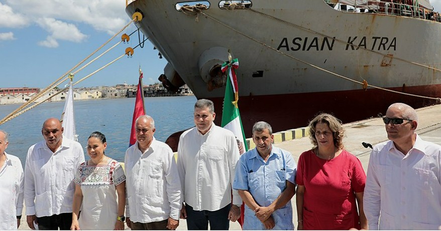 Díaz-Canel agradece ayuda humanitaria de México y Uruguay