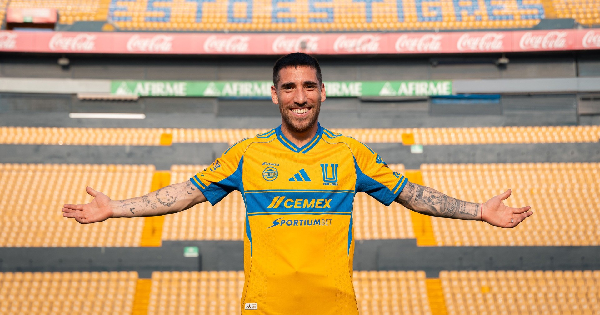 ¡Se queda!; Tigres anuncia la renovación de Fernando Gorriarán hasta 2029 