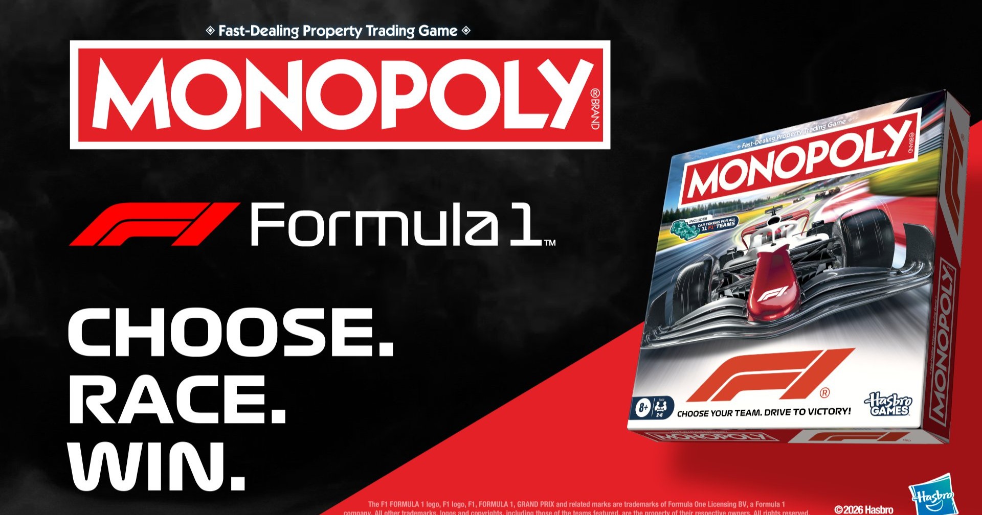 La Fórmula 1 se une a Hasbro en edición especial de Monopoly