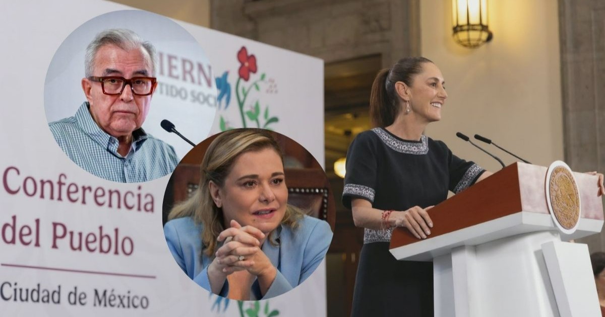 Sheinbaum aclara que Maru Campos y Rubén Rocha no están imputados por la FGR